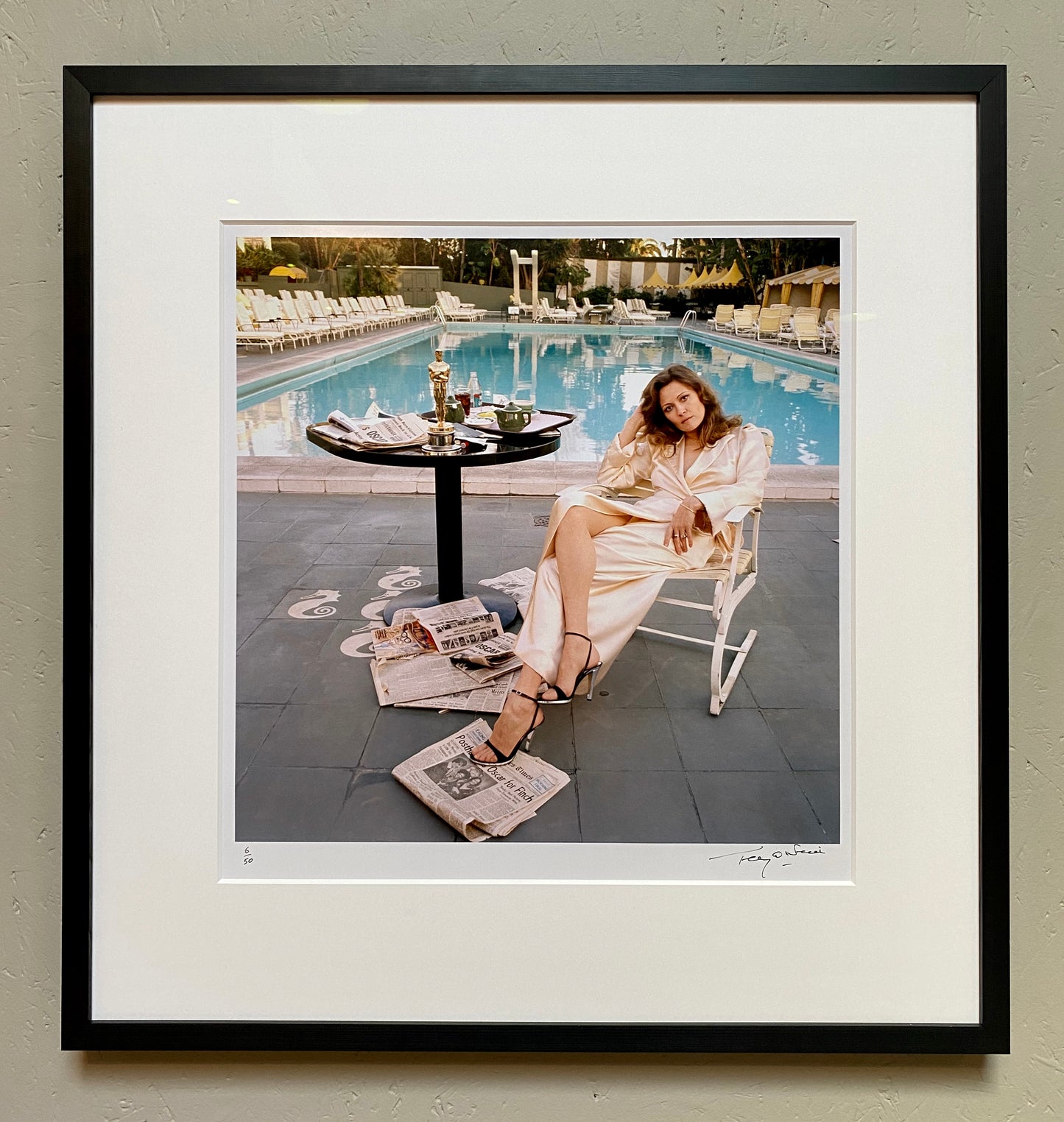 Faye Dunawaye outtake sitting