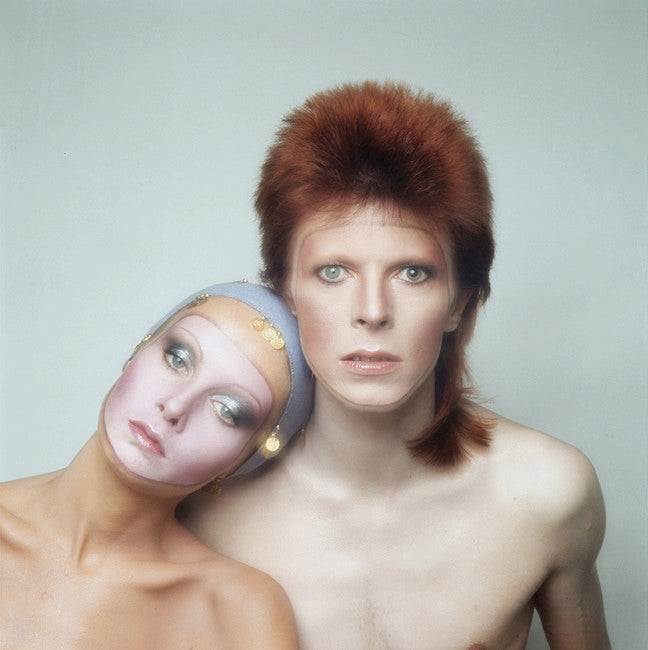 Bowie/ Twiggy Pin Ups