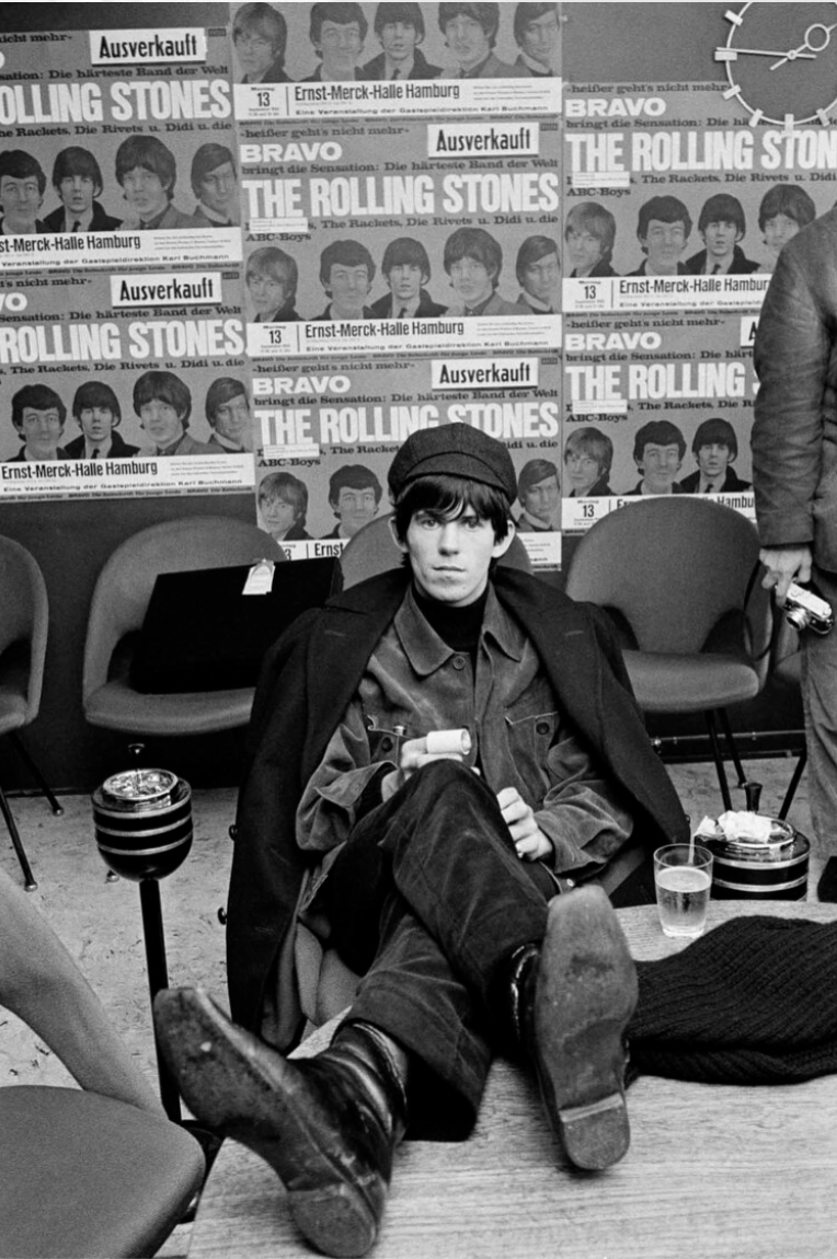 KEITH RICHARDS MUNICH 1965 BY BENT REJ