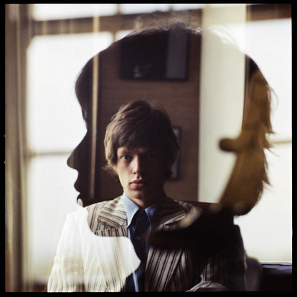 MICK JAGGER "SILHOUETTE" LONDON 1965 BY BENT REJ