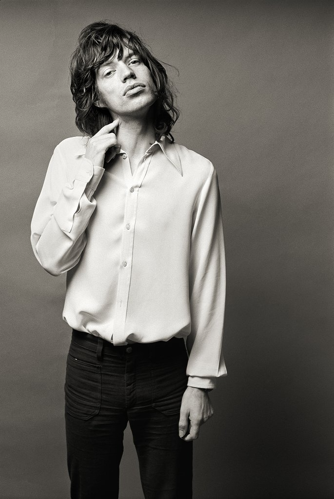 MICK JAGGER LOS ANGELES 1972 BY NORMAN SEEFF