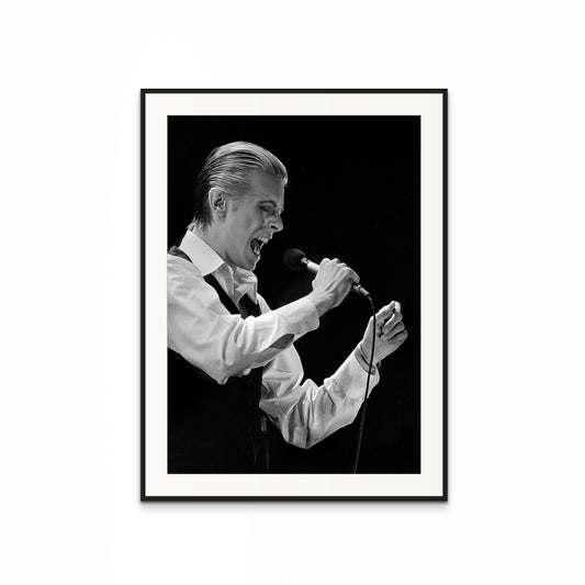 AT THE EDGE OF THE STAGE WITH DAVID BOWIE IIII BY STEFAN ALMERS