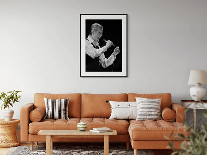 AT THE EDGE OF THE STAGE WITH DAVID BOWIE IIII BY STEFAN ALMERS