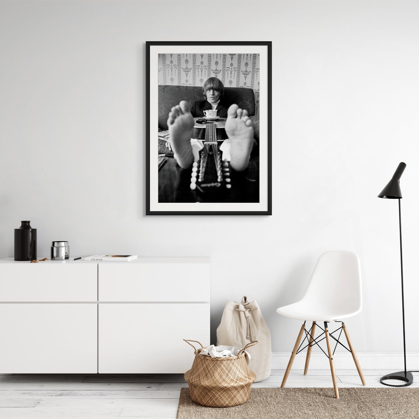 BRIAN JONES "AT HOME" CHELSEA 1965 BENT REJ