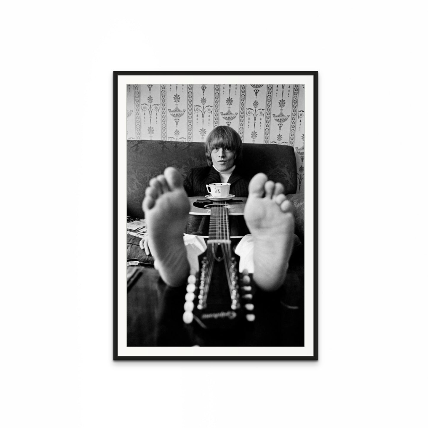 BRIAN JONES "AT HOME" CHELSEA 1965 BENT REJ