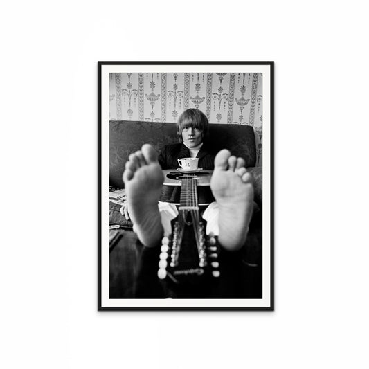 BRIAN JONES "AT HOME" CHELSEA 1965 BENT REJ