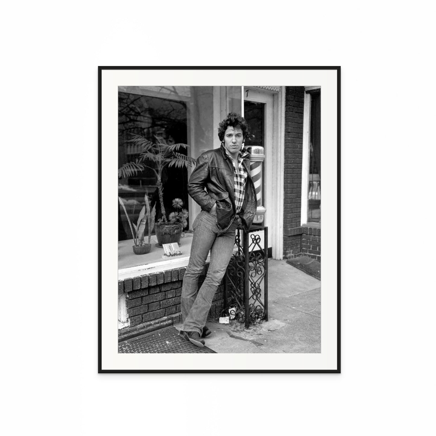 BRUCE SPRINGSTEEN FRANKS BARBERSHOP 1978