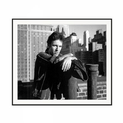 BRUCE SPRINGSTEEN OVER MANHATTAN 1978 BY FRANK STEFANKO