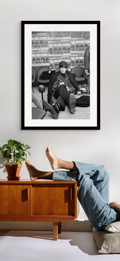 KEITH RICHARDS MUNICH 1965 BY BENT REJ