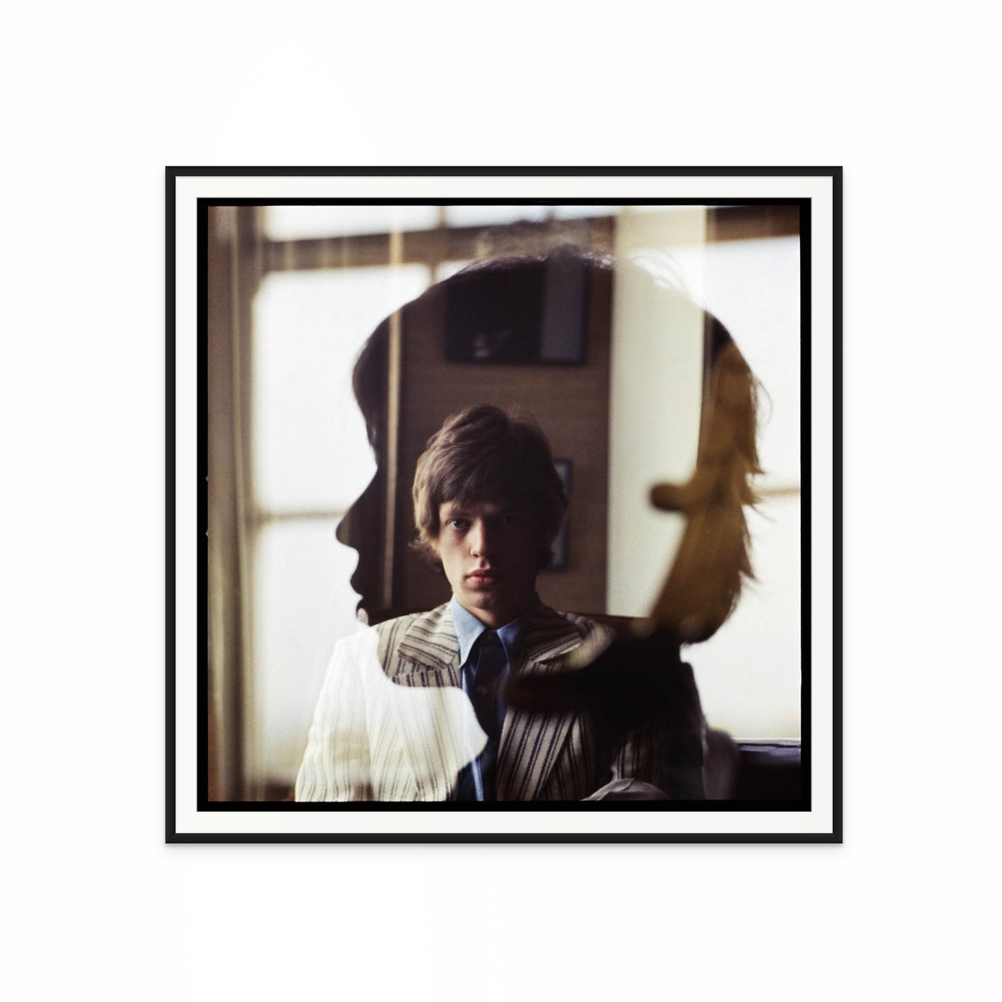 MICK JAGGER "SILHOUETTE" LONDON 1965 BY BENT REJ