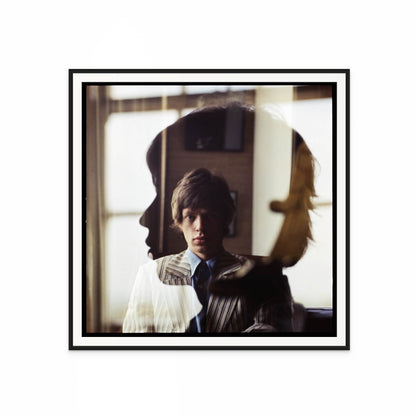MICK JAGGER "SILHOUETTE" LONDON 1965 BY BENT REJ