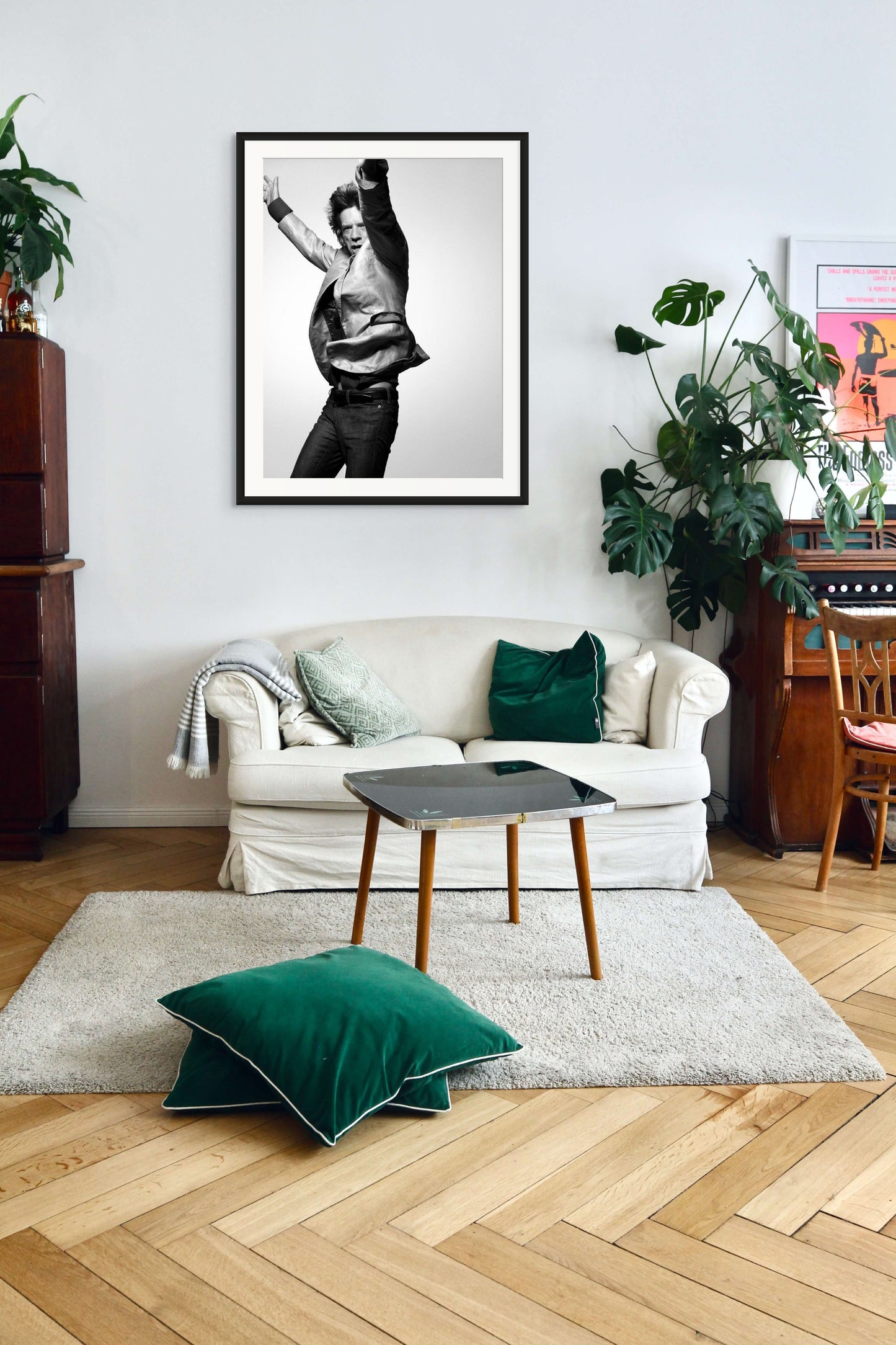 MICK JAGGER IN MOTION BY BRYAN ADAMS