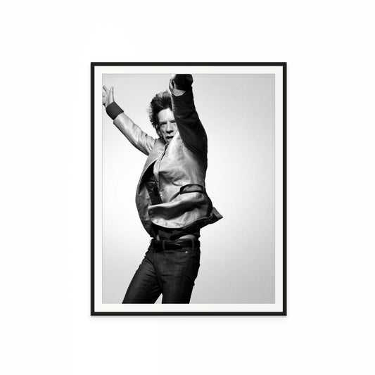 MICK JAGGER IN MOTION BY BRYAN ADAMS