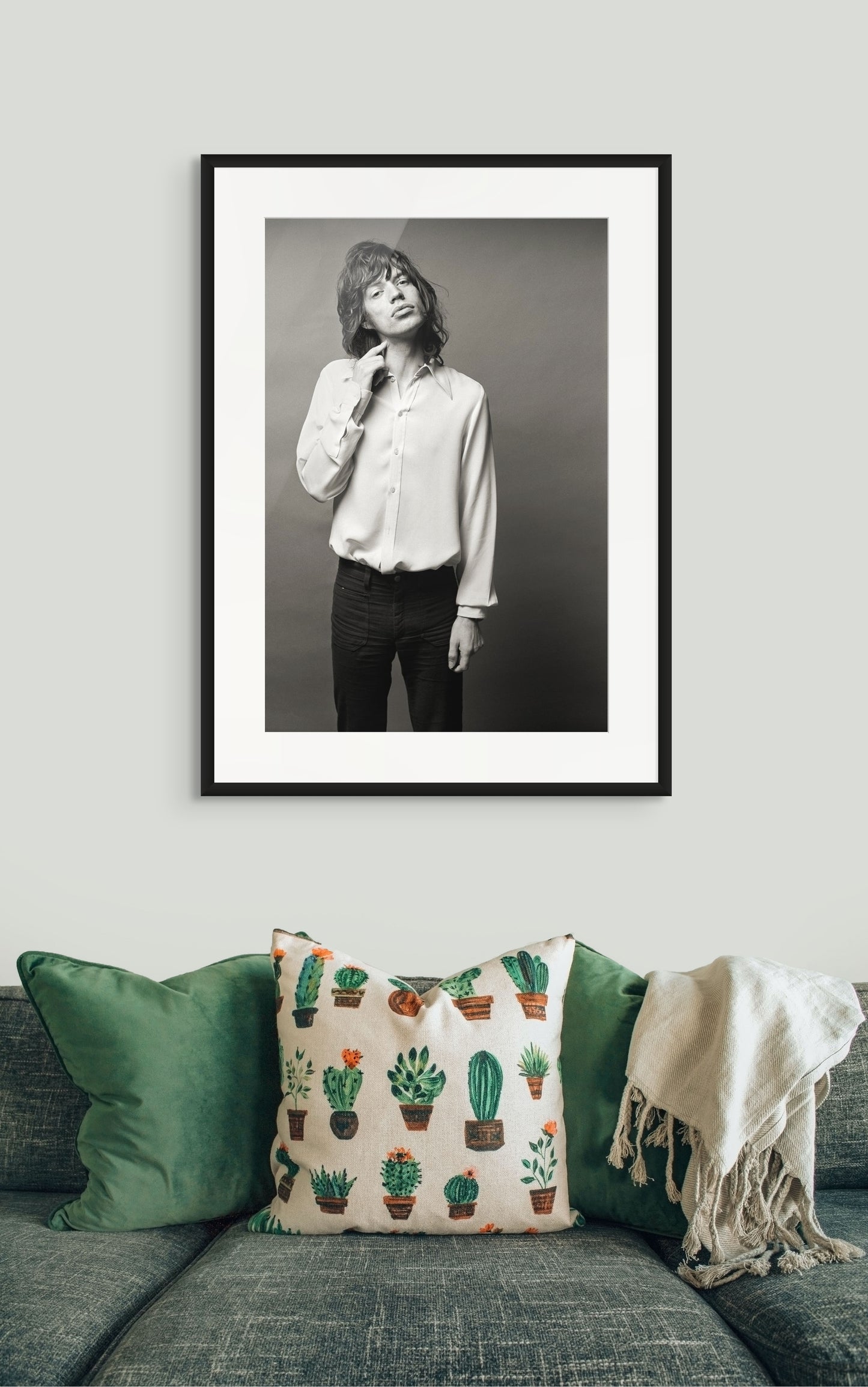MICK JAGGER LOS ANGELES 1972 BY NORMAN SEEFF