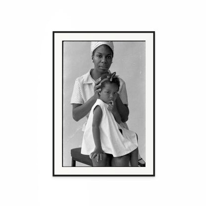 Nina Simone & Daughter 1968 By Brian Duffy