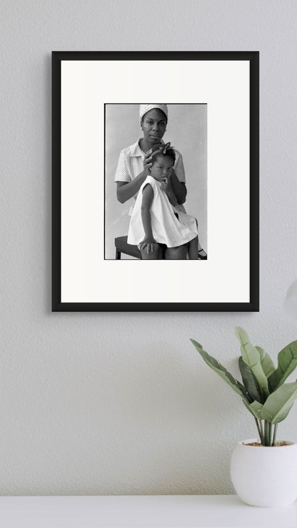 Nina Simone & Daughter 1968 By Brian Duffy