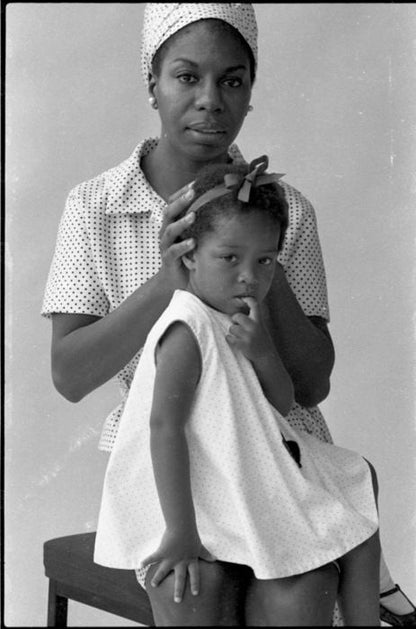 Nina Simone & Daughter 1968
